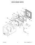 Diagram for 05 - Oven Door Parts