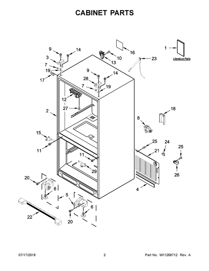 Diagram for WRF535SMHZ01