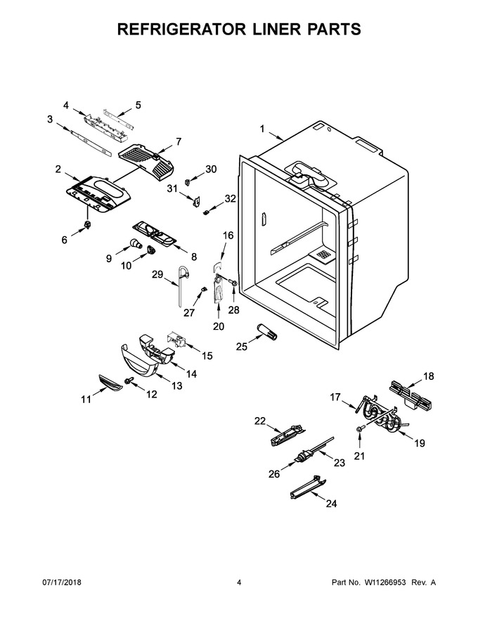 Diagram for WRF540CWHZ01