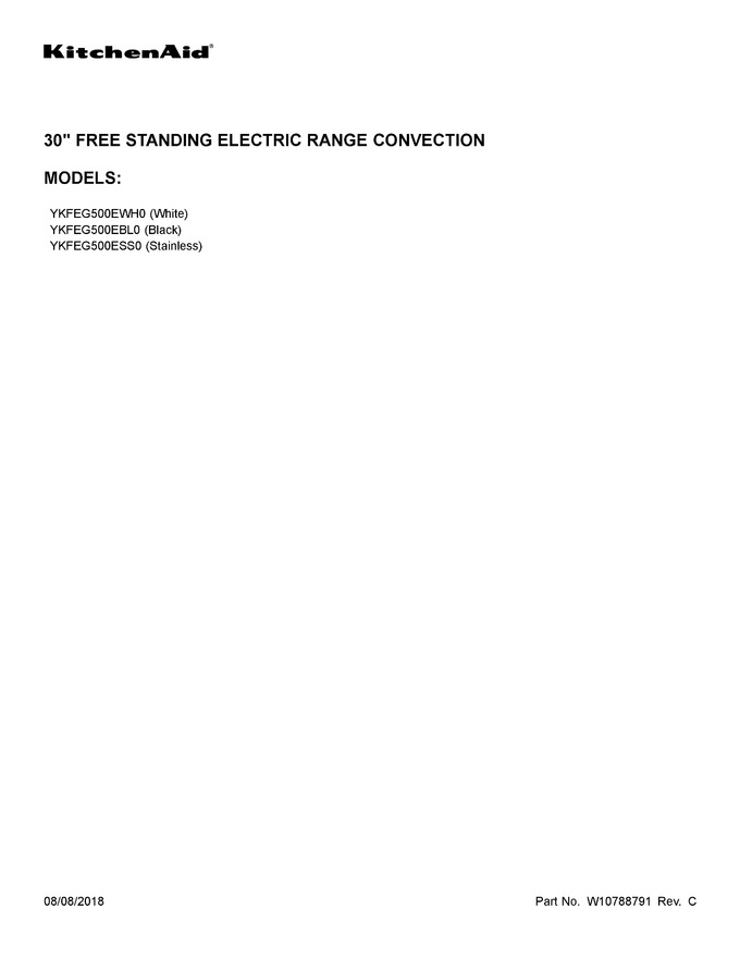 Diagram for YKFEG500EWH0