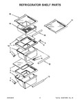 Diagram for 04 - Refrigerator Shelf Parts