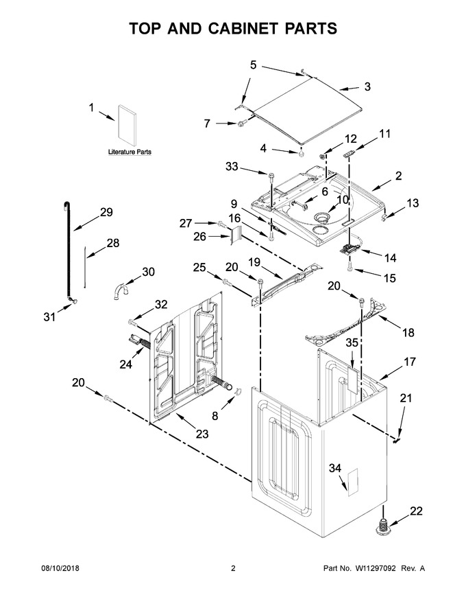 Diagram for WTW7500GW2