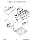 Diagram for 03 - Console And Dispenser Parts