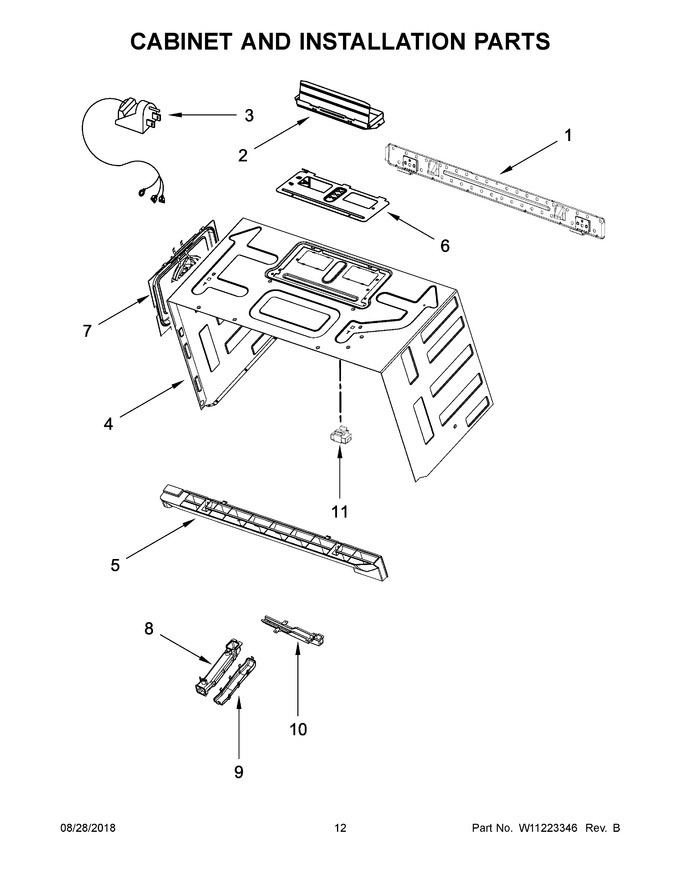 Diagram for YWMH76719CB3
