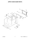 Diagram for 04 - Upper Oven Door Parts