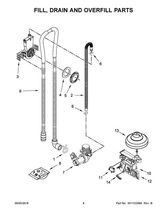 Diagram for WDT720PADH3