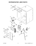 Diagram for 03 - Refrigerator Liner Parts