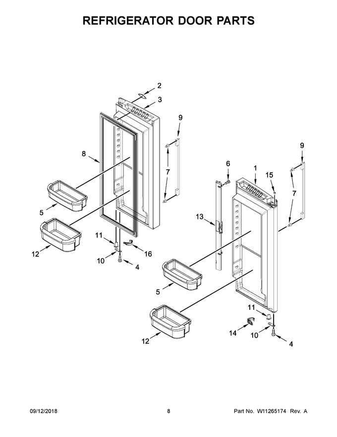Diagram for WRFA35SWHZ01