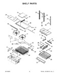 Diagram for 08 - Shelf Parts