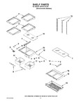 Diagram for 06 - Shelf Parts