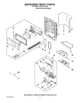 Diagram for 09 - Dispenser Front Parts