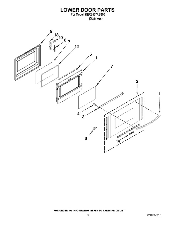 Diagram for KERS507XSS00