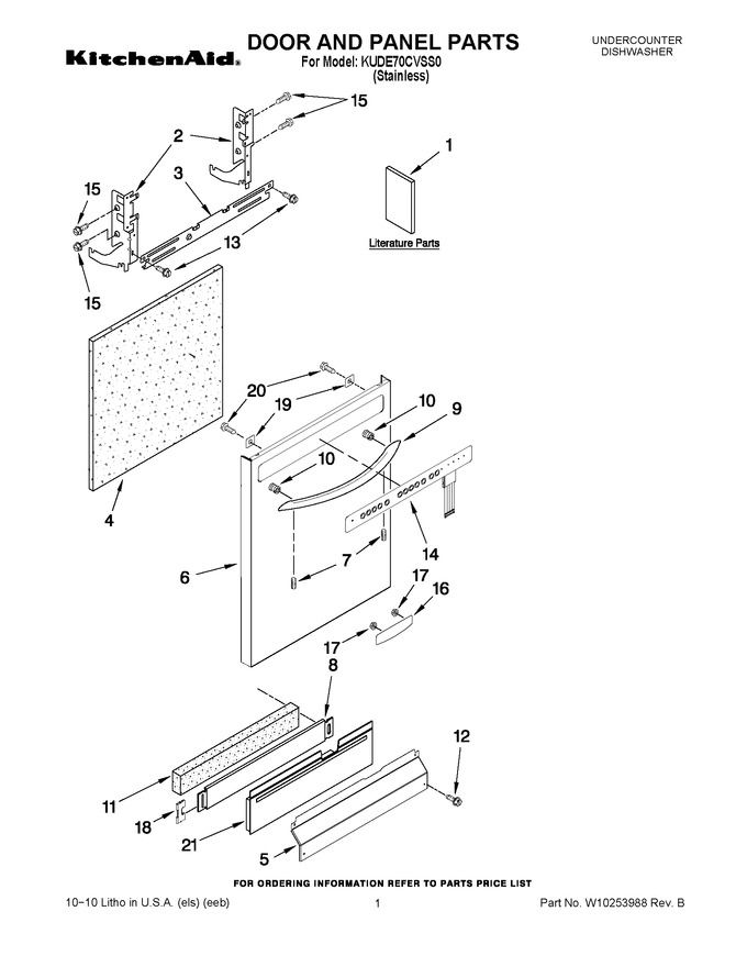 Diagram for KUDE70CVSS0