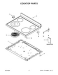 Diagram for 02 - Cooktop Parts