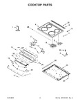 Diagram for 02 - Cooktop Parts