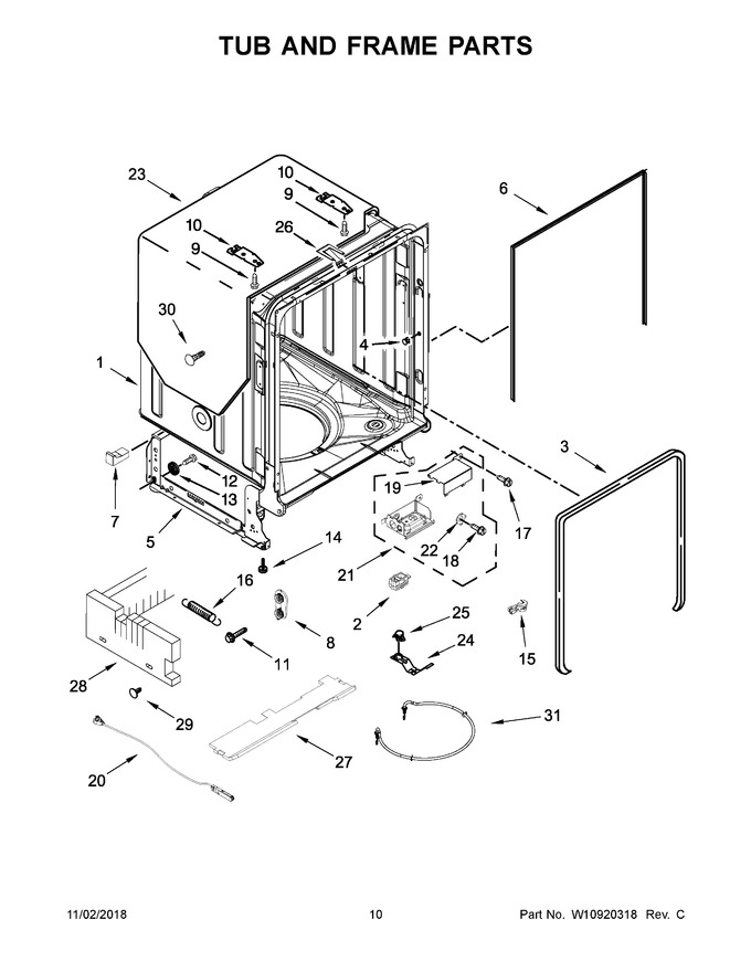 Diagram for WDT995SAFM0
