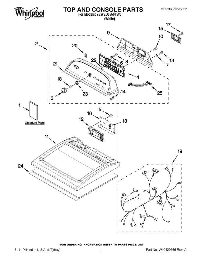 Diagram for 7EWED5550YW0