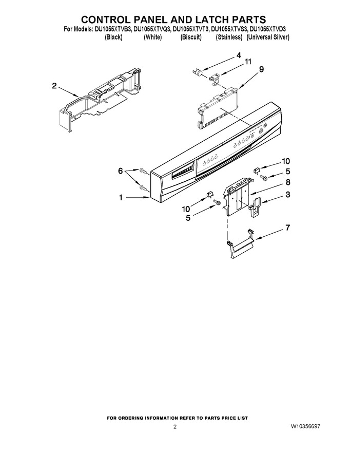 Diagram for DU1055XTVQ3