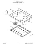 Diagram for 02 - Cooktop Parts