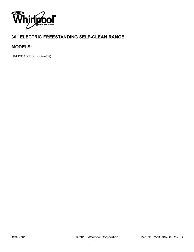 Diagram for WFC310S0ES3