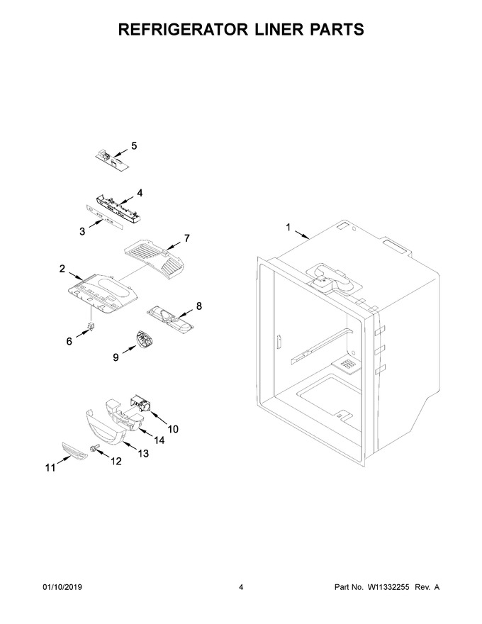 Diagram for WRB329DMBW01