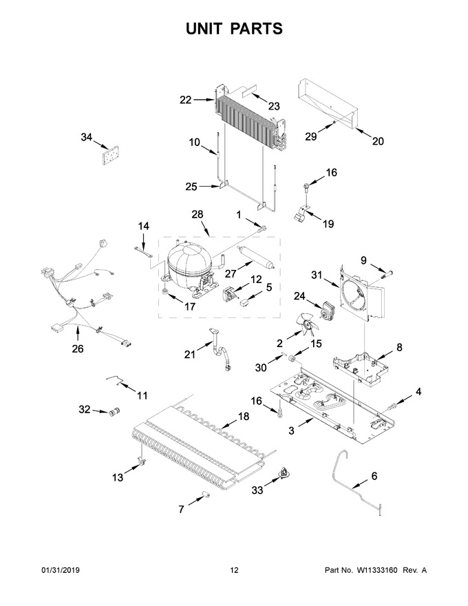 Diagram for WRF555SDFZ09