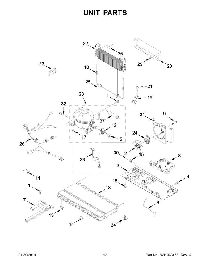 Diagram for WRFA35SWHZ02