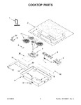 Diagram for 02 - Cooktop Parts