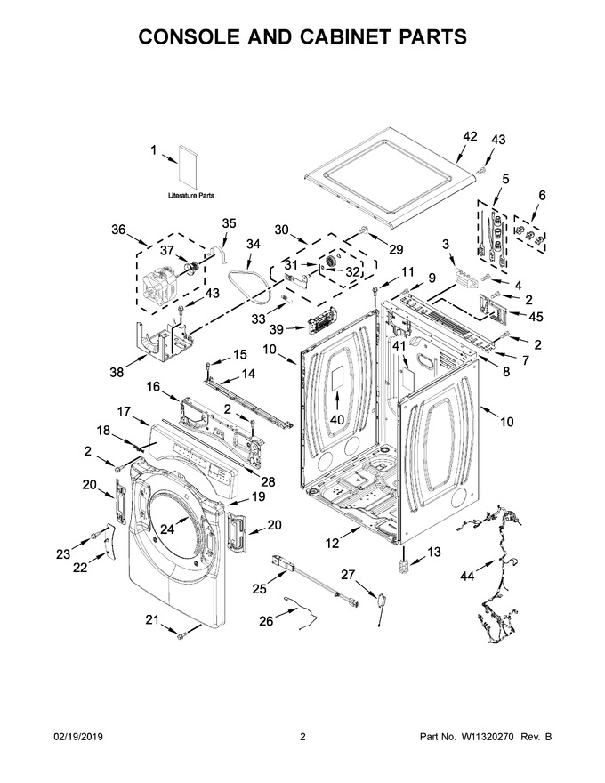 Diagram for WED8620HW0