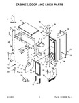 Diagram for 02 - Cabinet, Door And Liner Parts