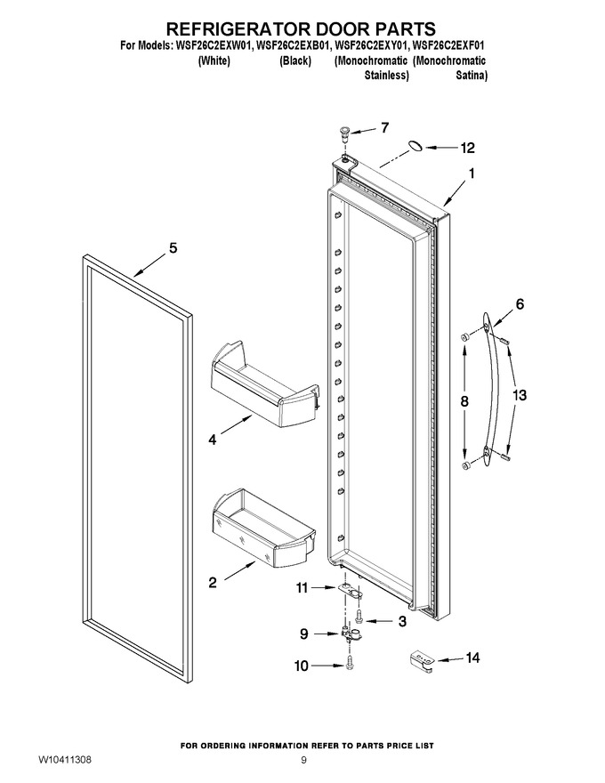 Diagram for WSF26C2EXY01