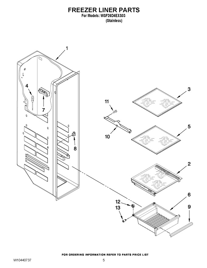 Diagram for WSF26D4EXS03