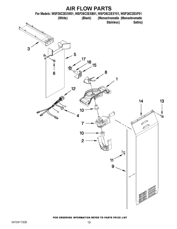 Diagram for WSF26C2EXF01