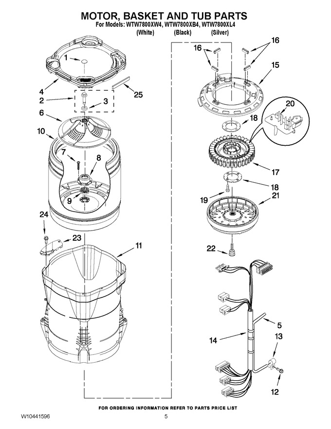 Diagram for WTW7800XB4