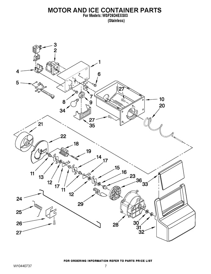 Diagram for WSF26D4EXS03