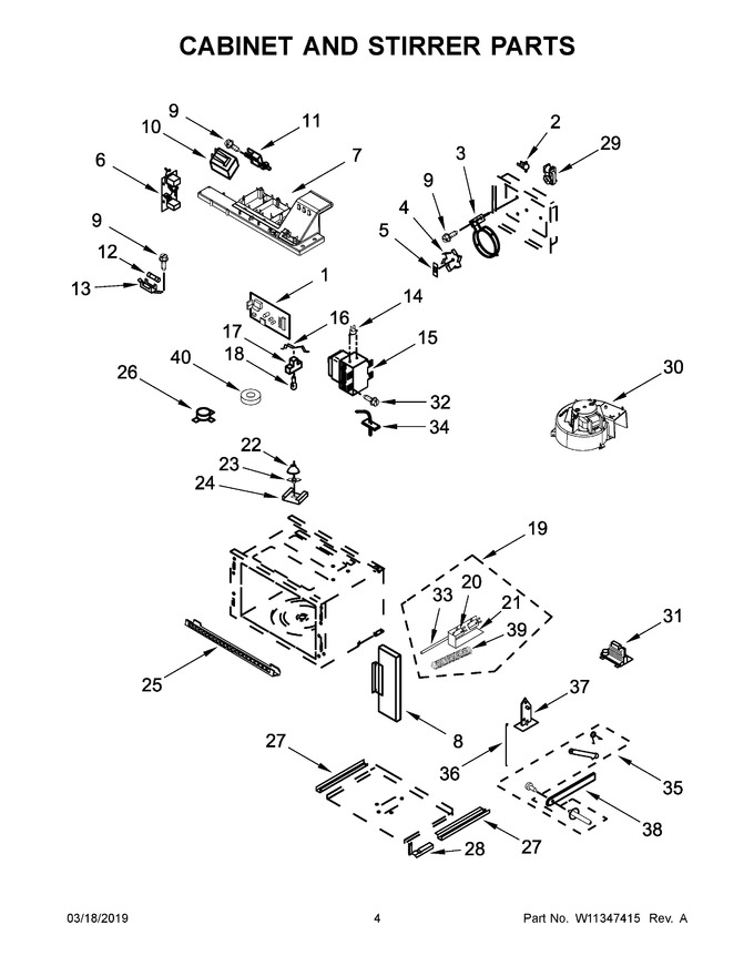 Diagram for KOCE507EWH08