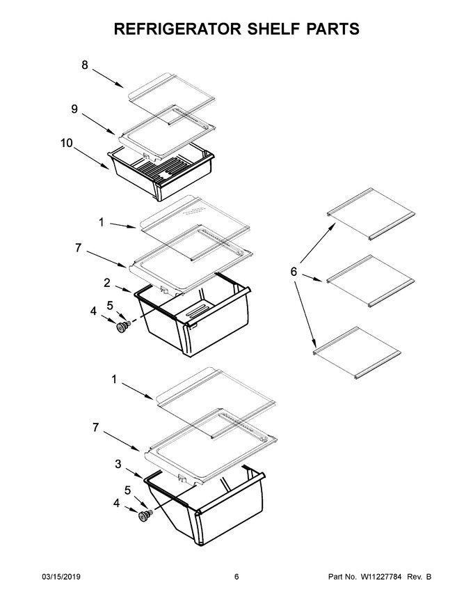 Diagram for WRS331SDHW00