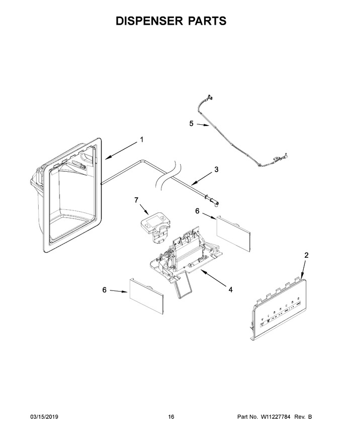 Diagram for WRS331SDHW00