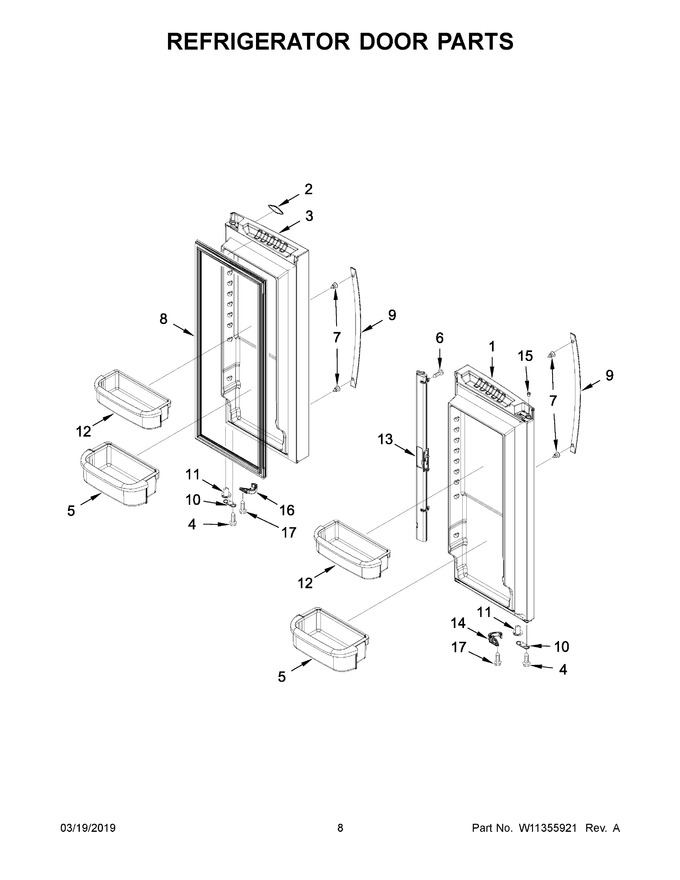 Diagram for WRF540CWHB01