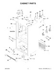 Diagram for 02 - Cabinet Parts