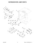 Diagram for 03 - Refrigerator Liner Parts