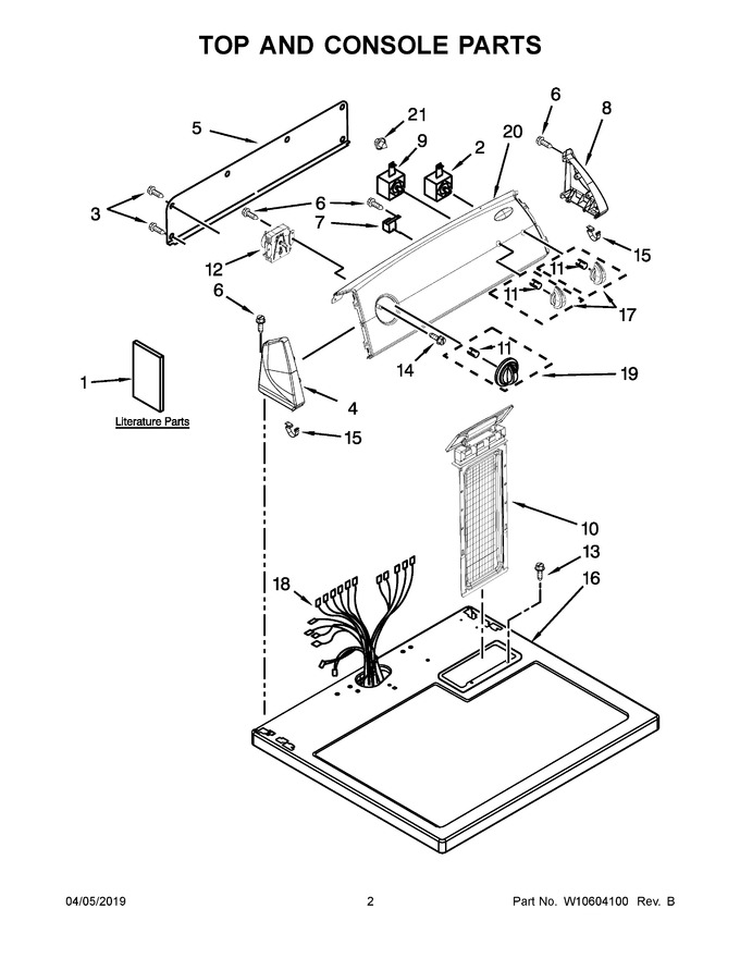 Diagram for WED4910XQ2