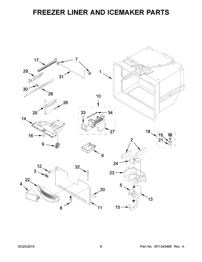 Diagram for WRF535SWHW01