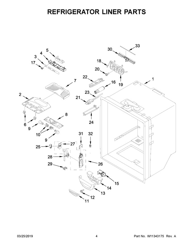 Diagram for WRF535SWHV01