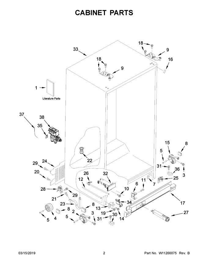 Diagram for WRS311SDHM00