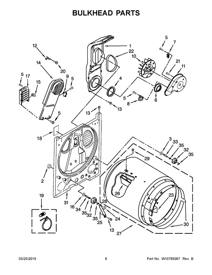 Diagram for YIED4671EW0