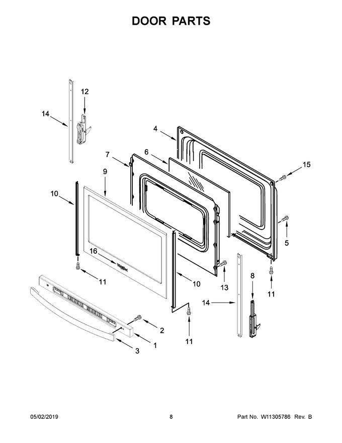 Diagram for WFE505W0HS1