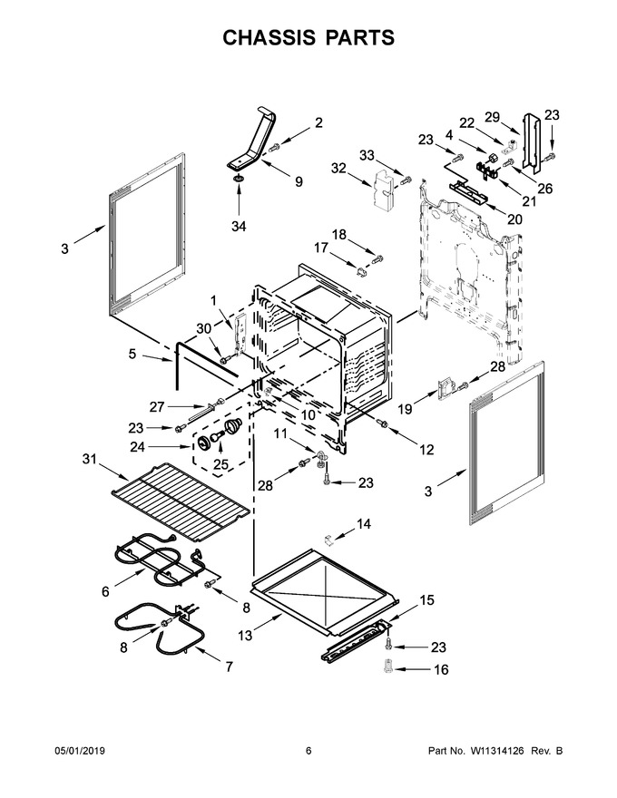 Diagram for WFE505W0HZ1