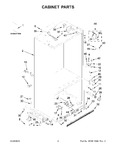 Diagram for 02 - Cabinet Parts