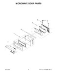 Diagram for 04 - Microwave Door Parts